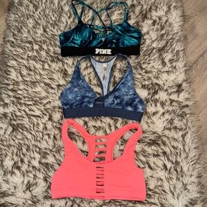 Victoria’s Secret PINK Sport Bras Bundle of Three